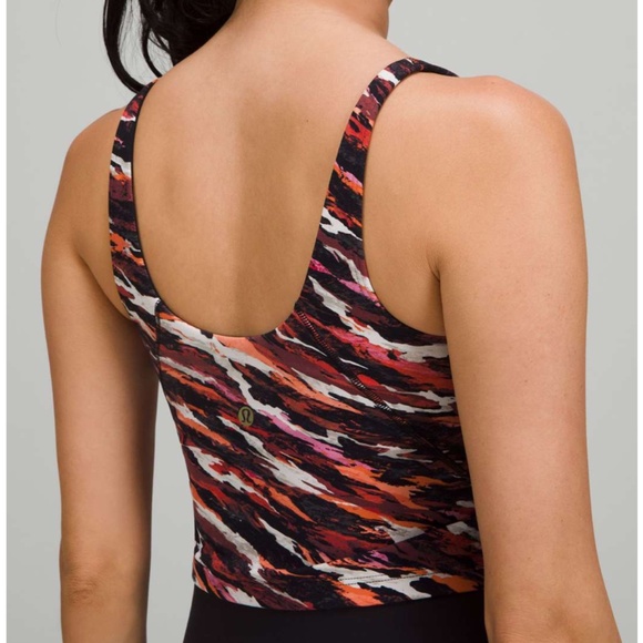Lululemon Align Tank Top Sz 8 in Tiger Tide Smoky Red Multi - Picture 2 of 9